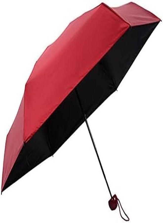 coku Mini Portable Umbrella with Capsule Case Outdoor for Women Men & Kids 4 Folds UV Protection Compact Foldable Backpack Travel Umbrellas for rain & Hot Summer Capsule Umbrella (Multicolor) - Image 2